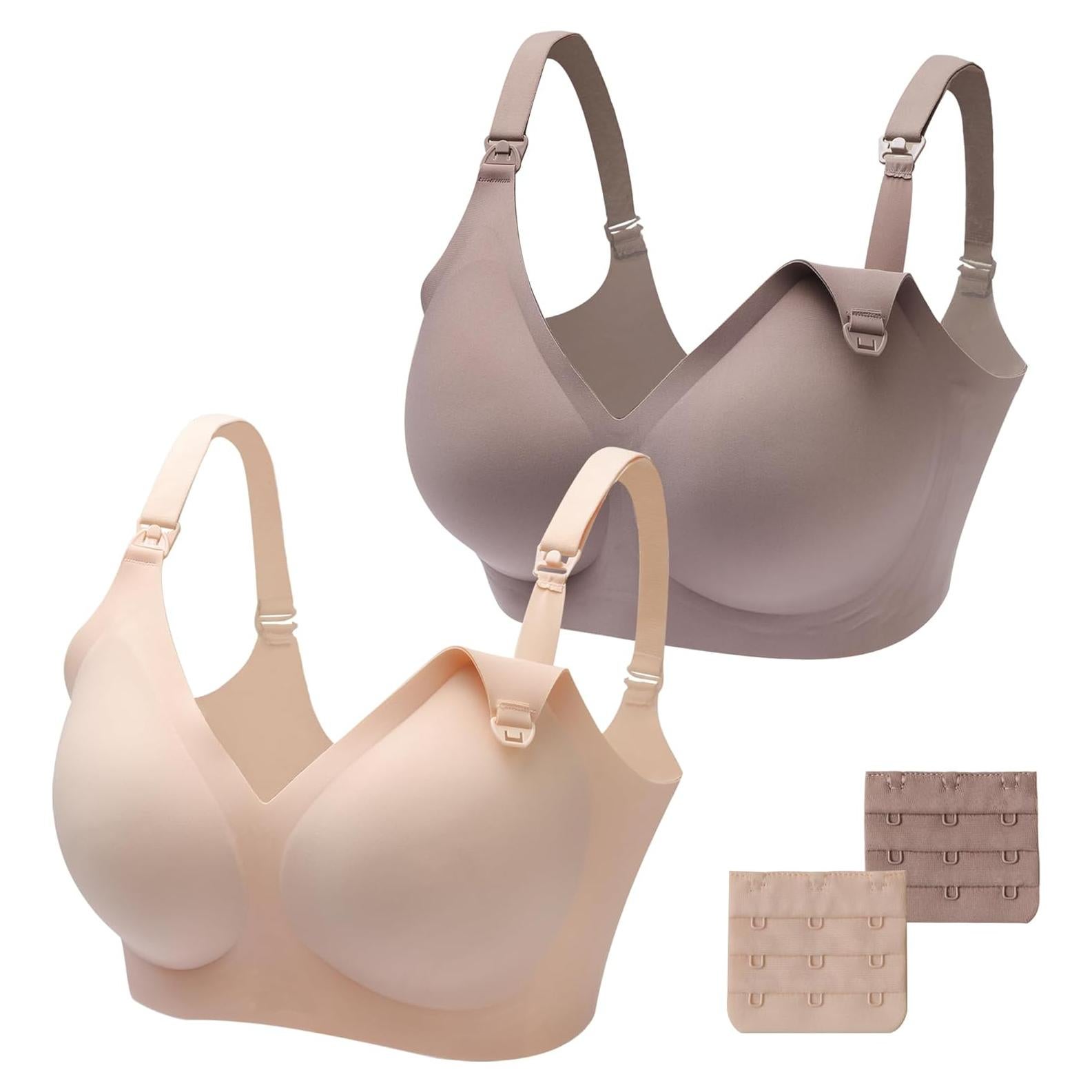 Pack 2 Sujetadores de Lactancia Sin Costuras Foamalusion X-Large