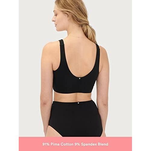 Sujetador de Lactancia HATCH Piel a Piel Mediano Negro