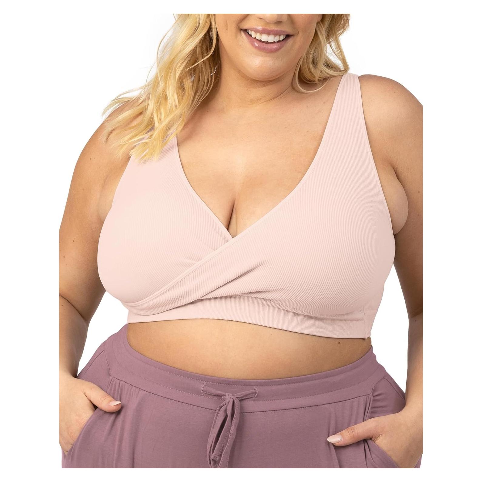 Sostén de Lactancia Ajustable Kindred Bravely Rosa Suave