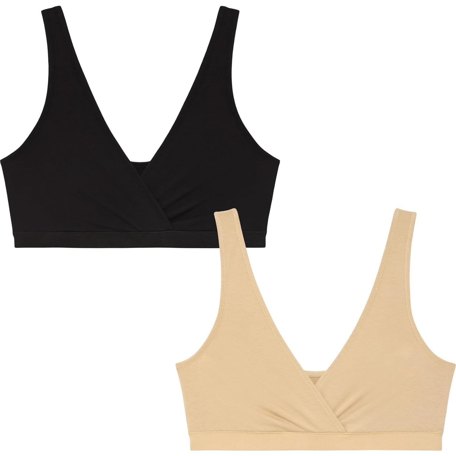 Sostenes de Maternidad Motherhood Maternity Algodón Spandex 2 Pzas