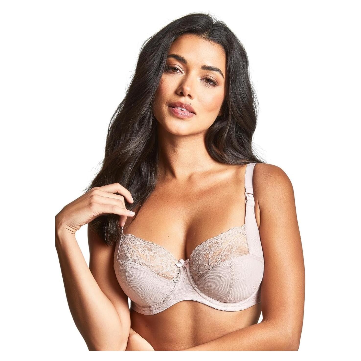 Sostén de Lactancia Ana Panache 36HH Beige Algodón