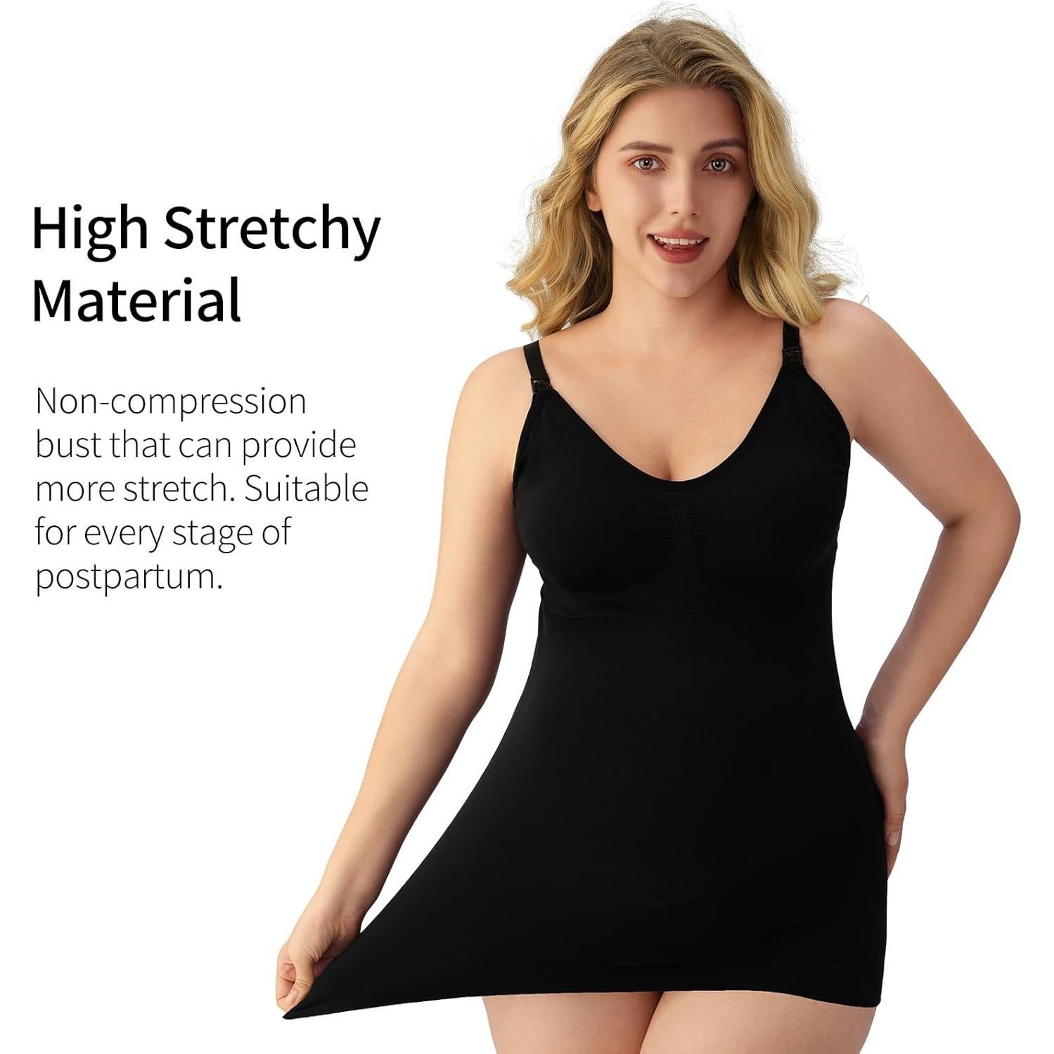 Tank Tops de Lactancia Angelhood - Cami Maternidad Sin Costuras