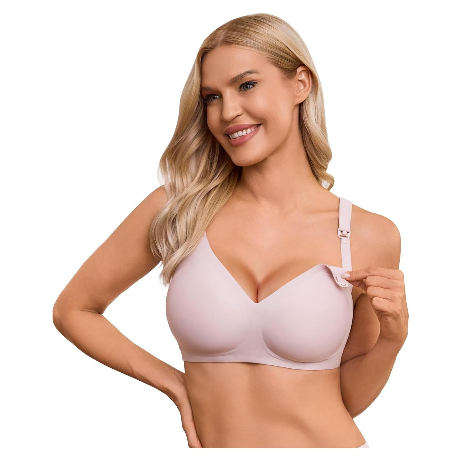 Sostén de Lactancia BRATUC Sin Costuras Mediano Púrpura