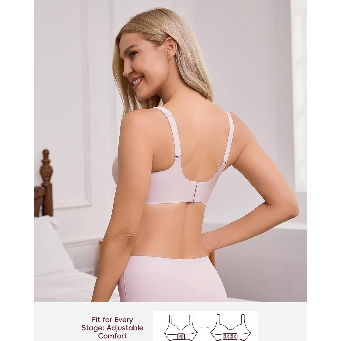 Sostén de Lactancia BRATUC Sin Costuras Mediano Púrpura