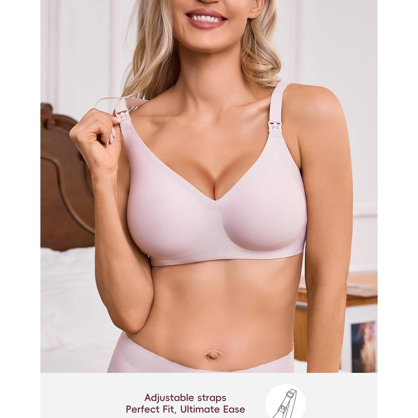 Sostén de Lactancia BRATUC Sin Costuras Mediano Púrpura