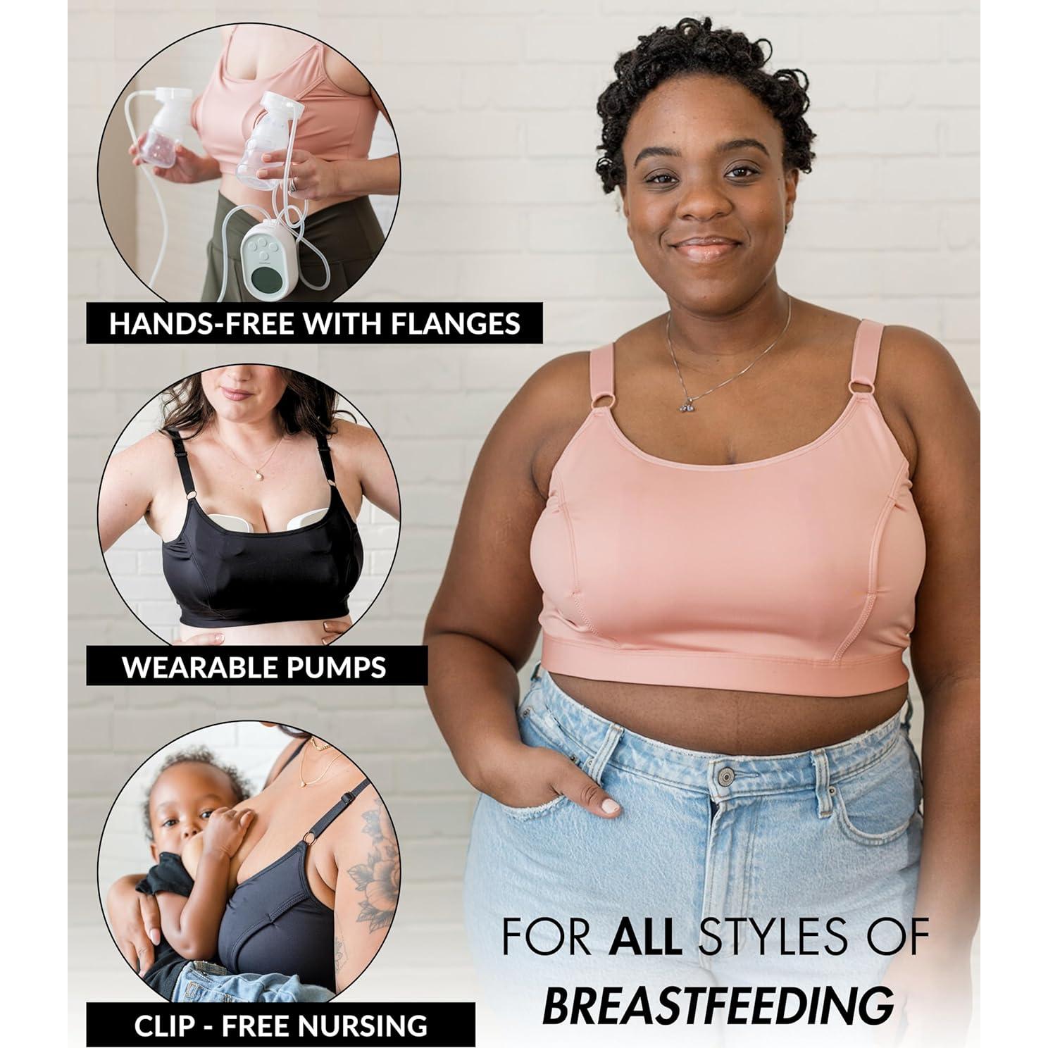 Sujetador de Lactancia DAVIN & ADLEY Amelia Bralette Rosa M