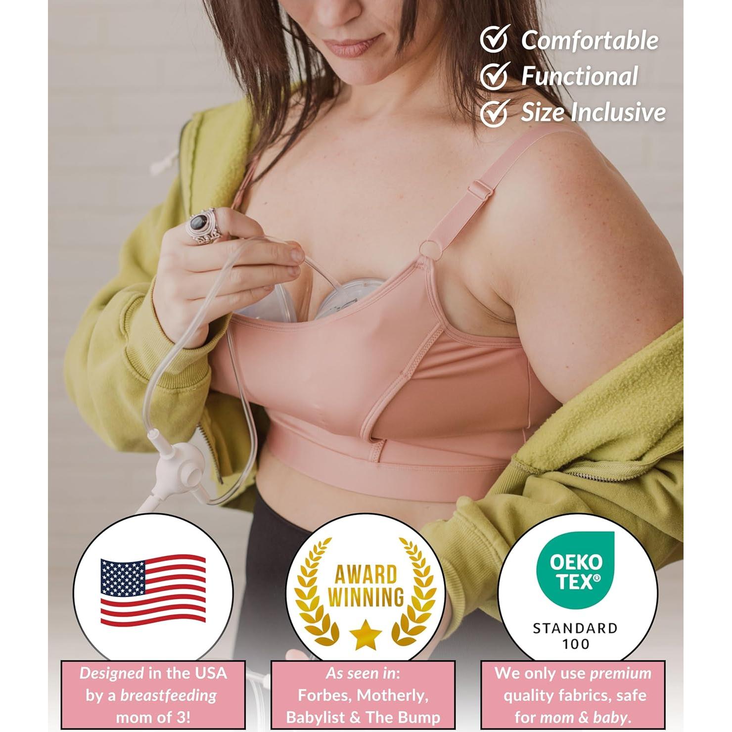 Sujetador de Lactancia DAVIN & ADLEY Amelia Bralette Rosa M