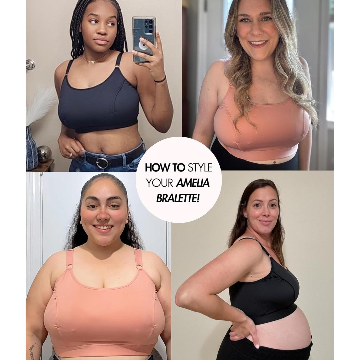 Sujetador de Lactancia DAVIN & ADLEY Amelia Bralette Rosa M