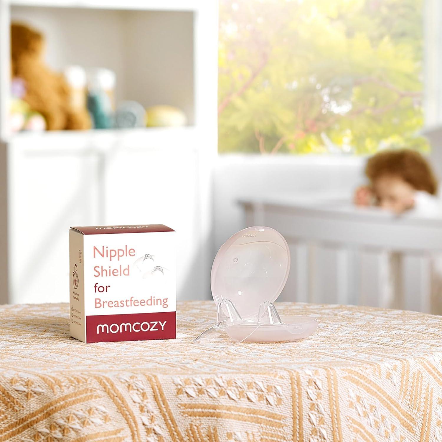 Protectores de Pezón Ultra-Finos Momcozy 100% Silicona 17mm