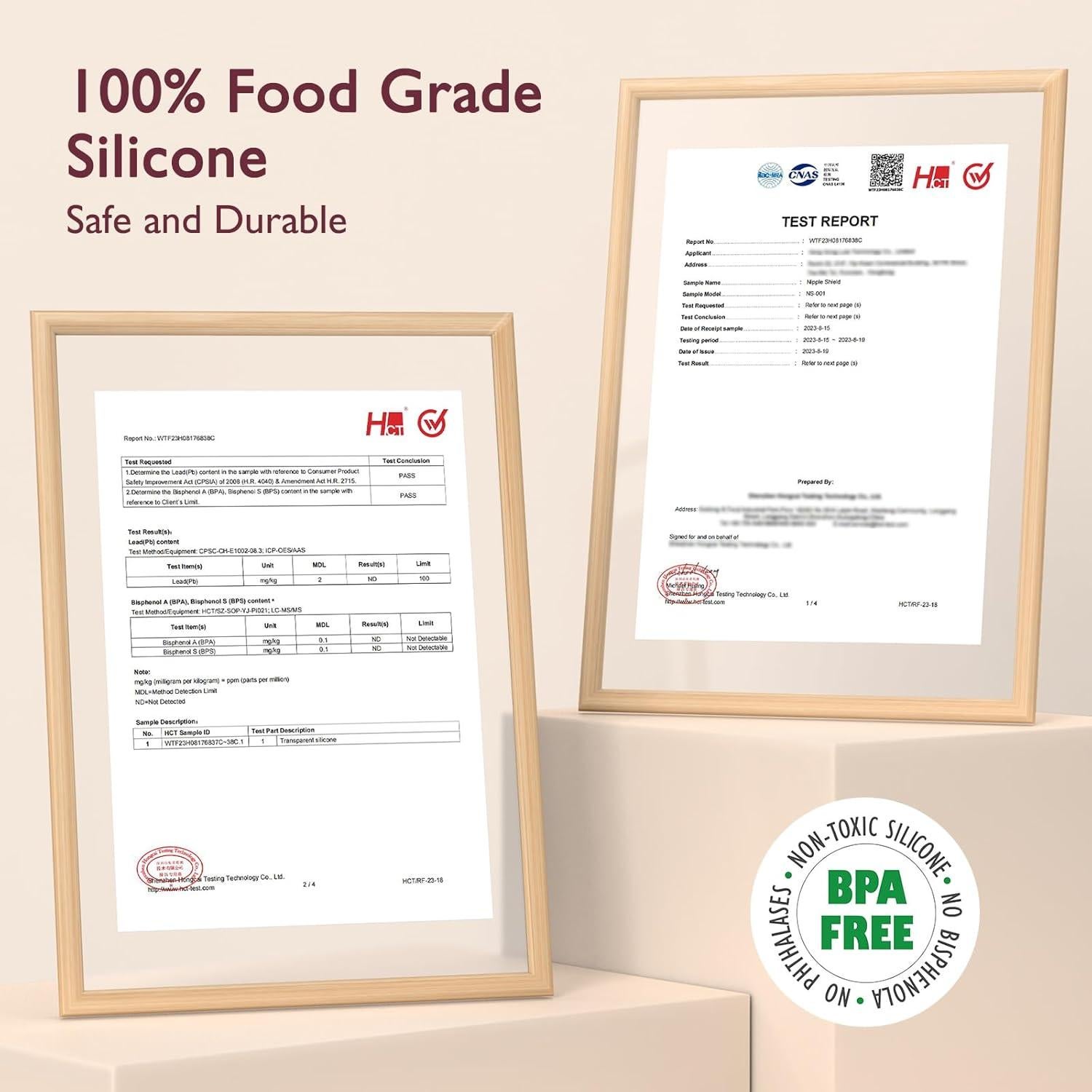 Protectores de Pezón Ultra-Finos Momcozy 100% Silicona 17mm