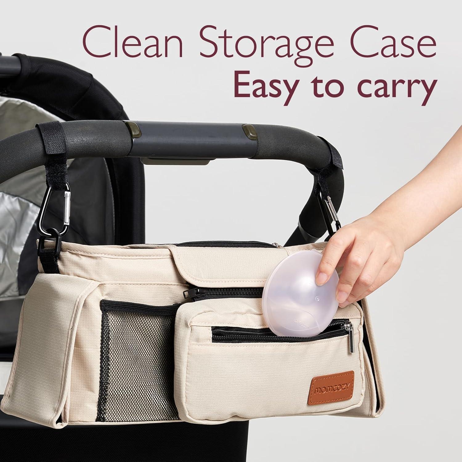 Protectores de Pezón Ultra-Finos Momcozy 100% Silicona 17mm