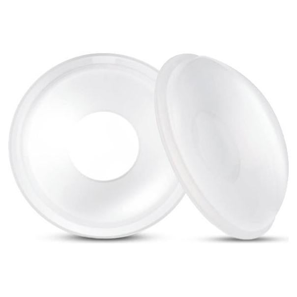 Colector de Leche Materna Reutilizable Silicona 2PCS