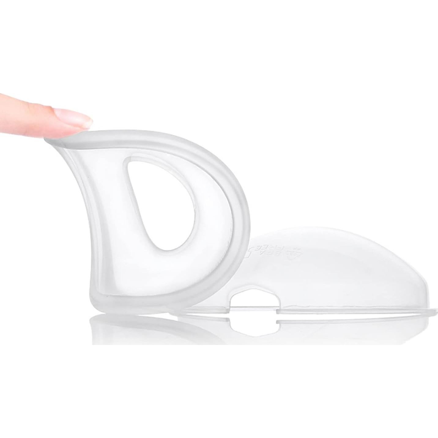 Colector de Leche Materna Reutilizable Silicona 2PCS