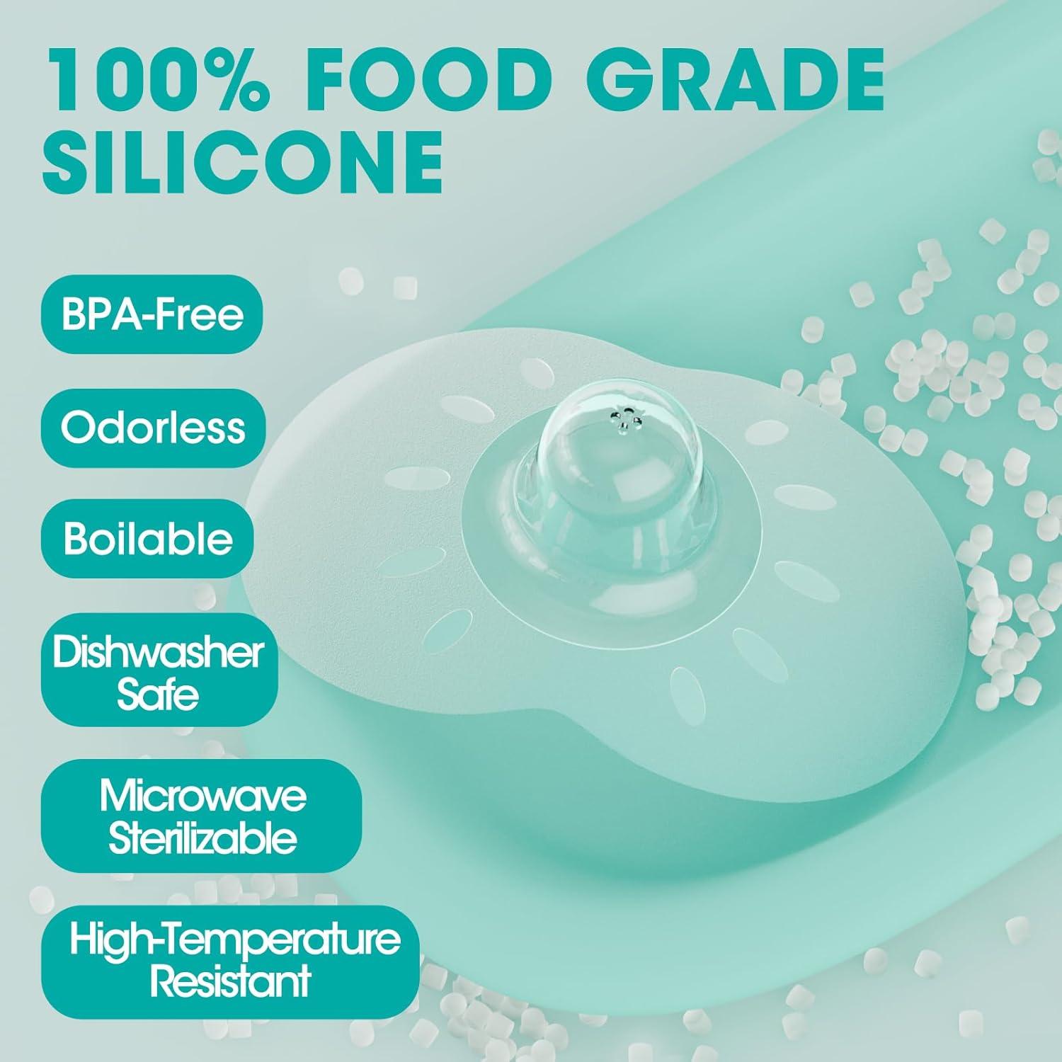 Escudo de Pezón CheriBaby 20mm Silicona Alimentaria 2 Piezas