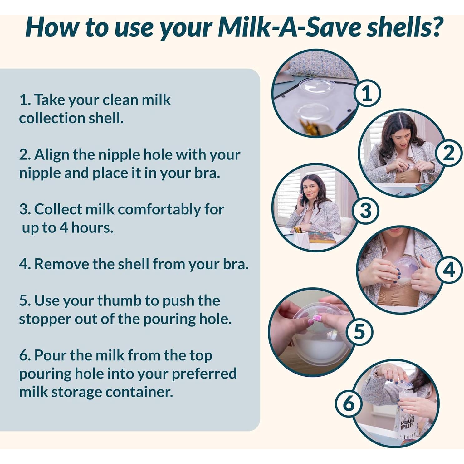 Conchas Recolectoras de Leche Materna Idaho Jones 35.4 ml