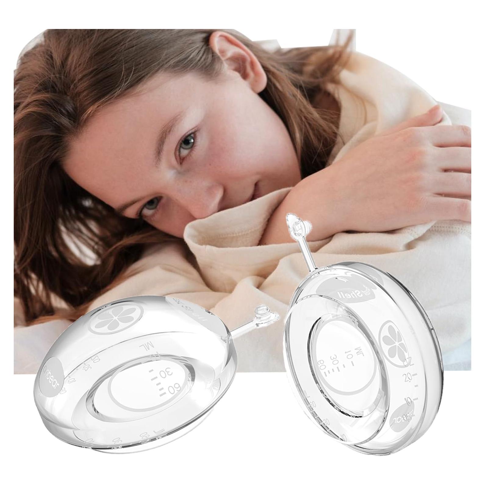 Conchas de Silicona CMBEAR para Lactancia 60ml - Almohadillas Suaves