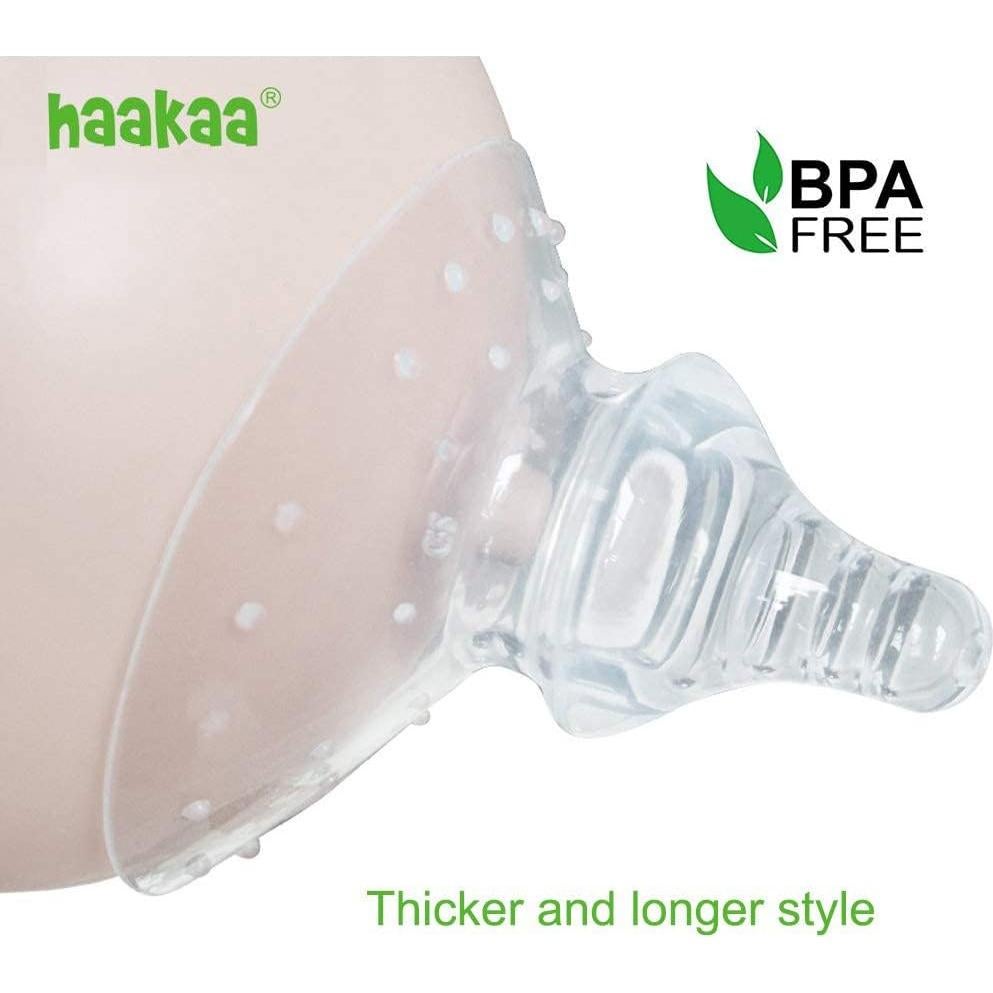 Protectores de Pezón de Silicona Haakaa para Lactancia 1pk