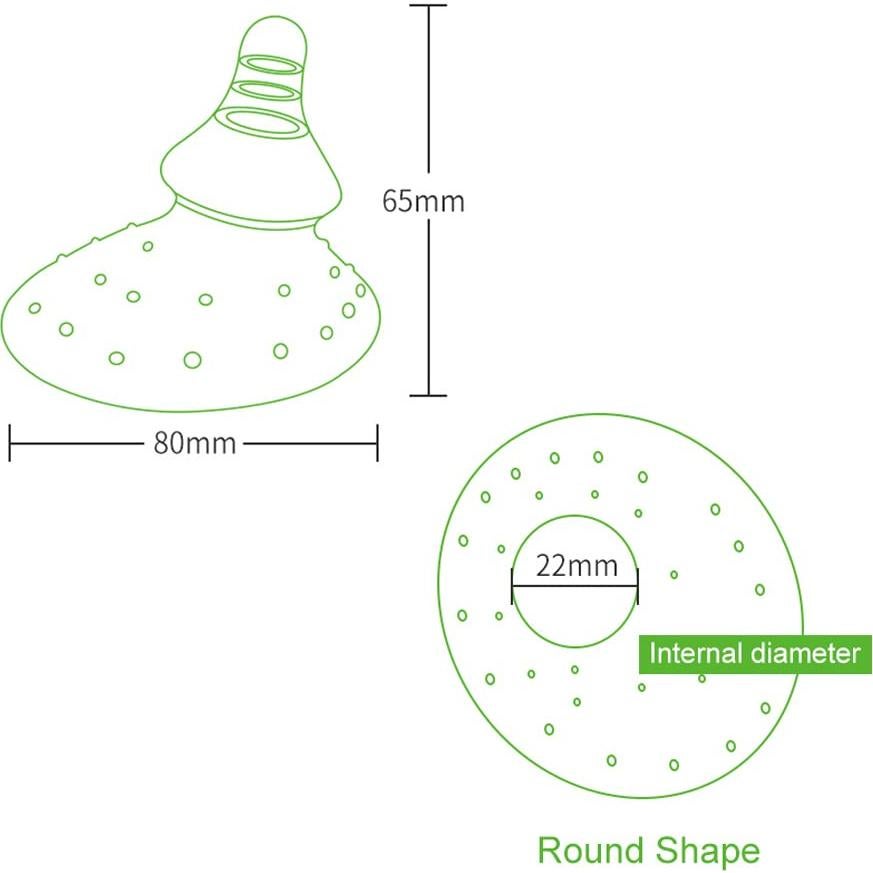 Protectores de Pezón de Silicona Haakaa para Lactancia 1pk