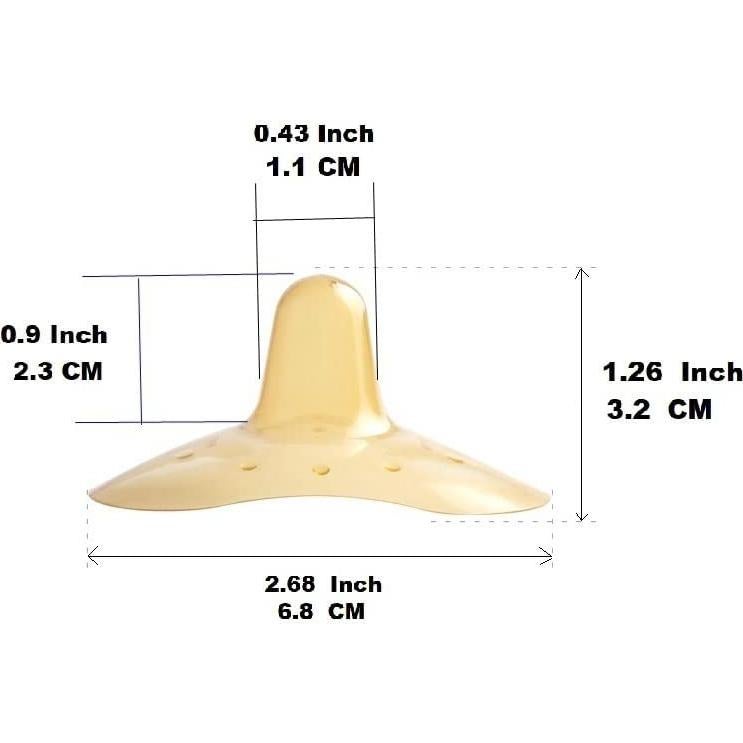 Protectores de pezones para lactancia Bebé Premium 1 par