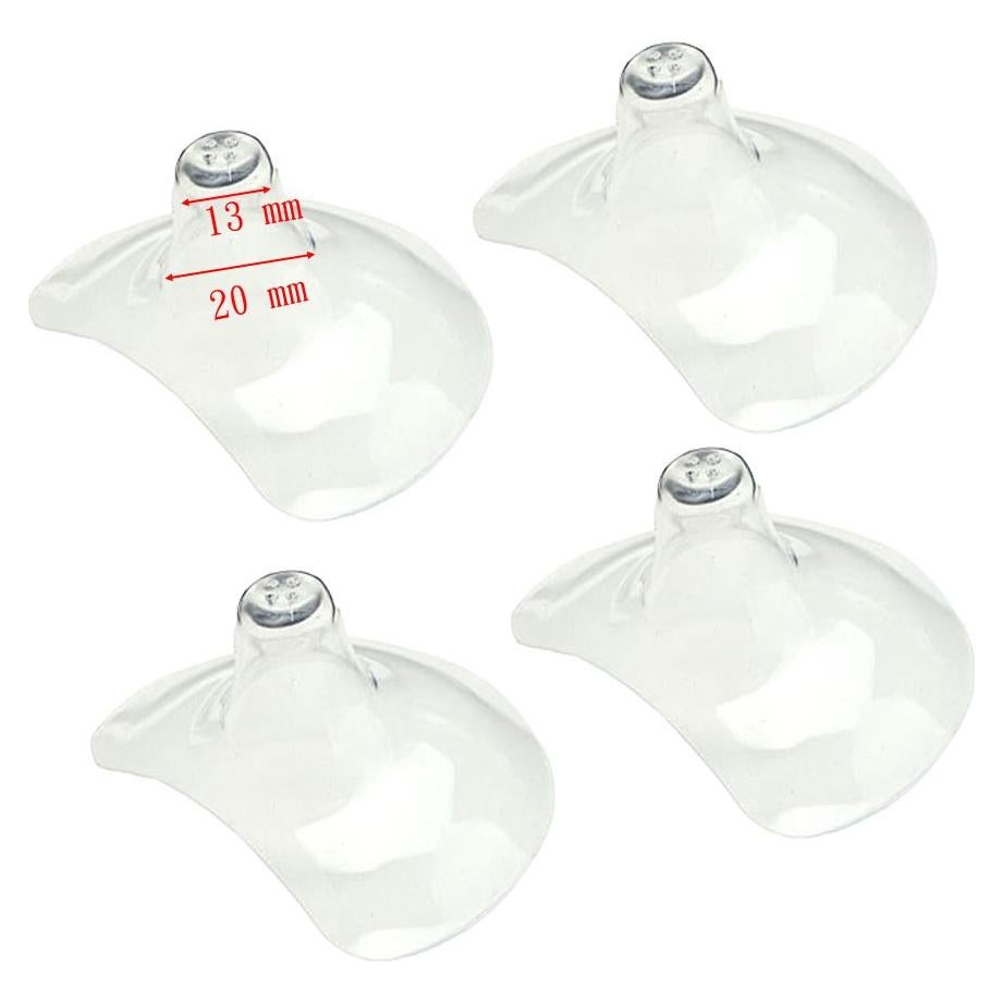 Maymom Protector de Pezón Grueso 4 Piezas Silicona BPA Free