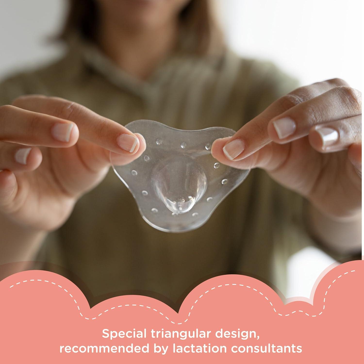 Protectores de pezones para lactancia Tendresse - Silicona 23 mm