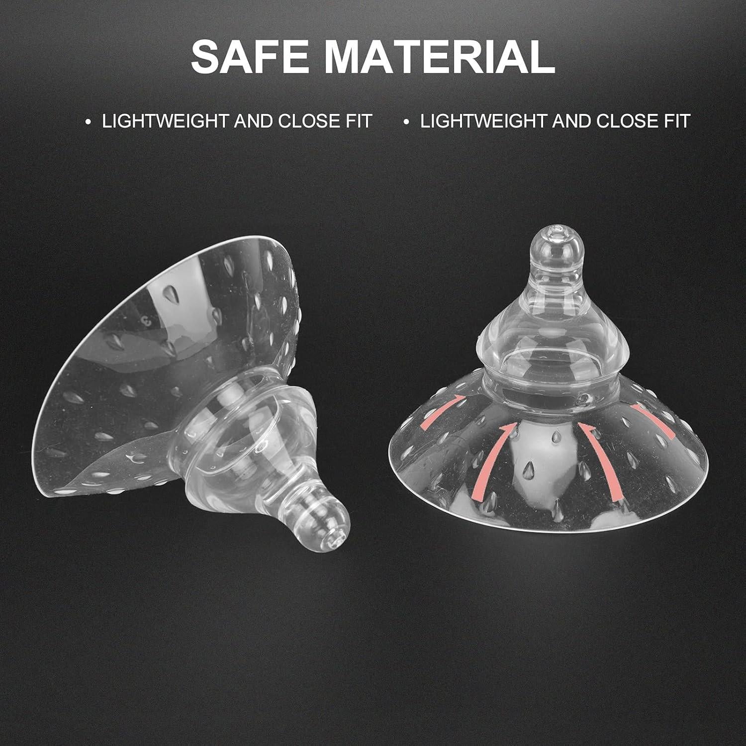 Protectores de Pezones de Silicona para Lactancia - 2 Piezas