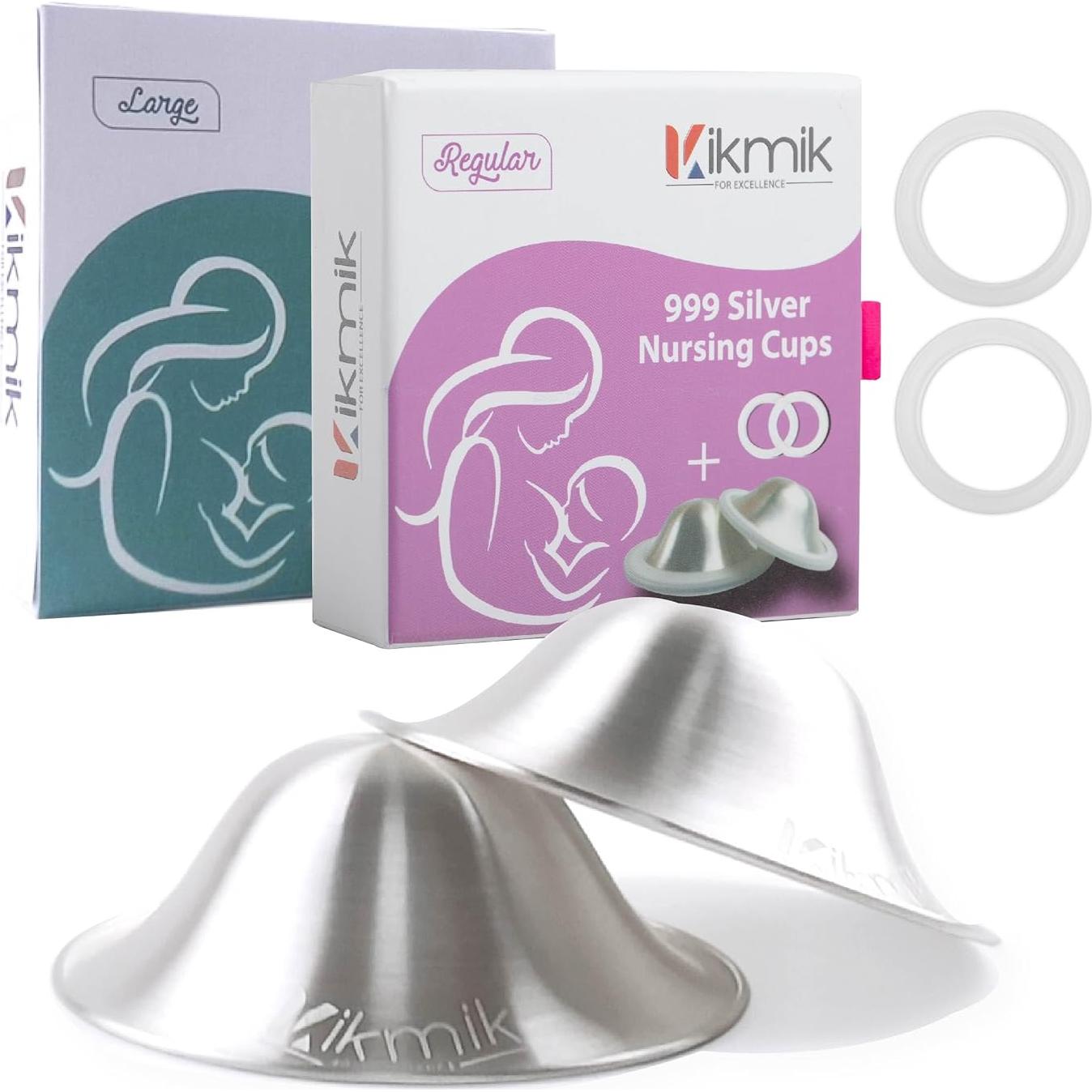 Copas de Lactancia de Plata 999 O-Feel - Regular