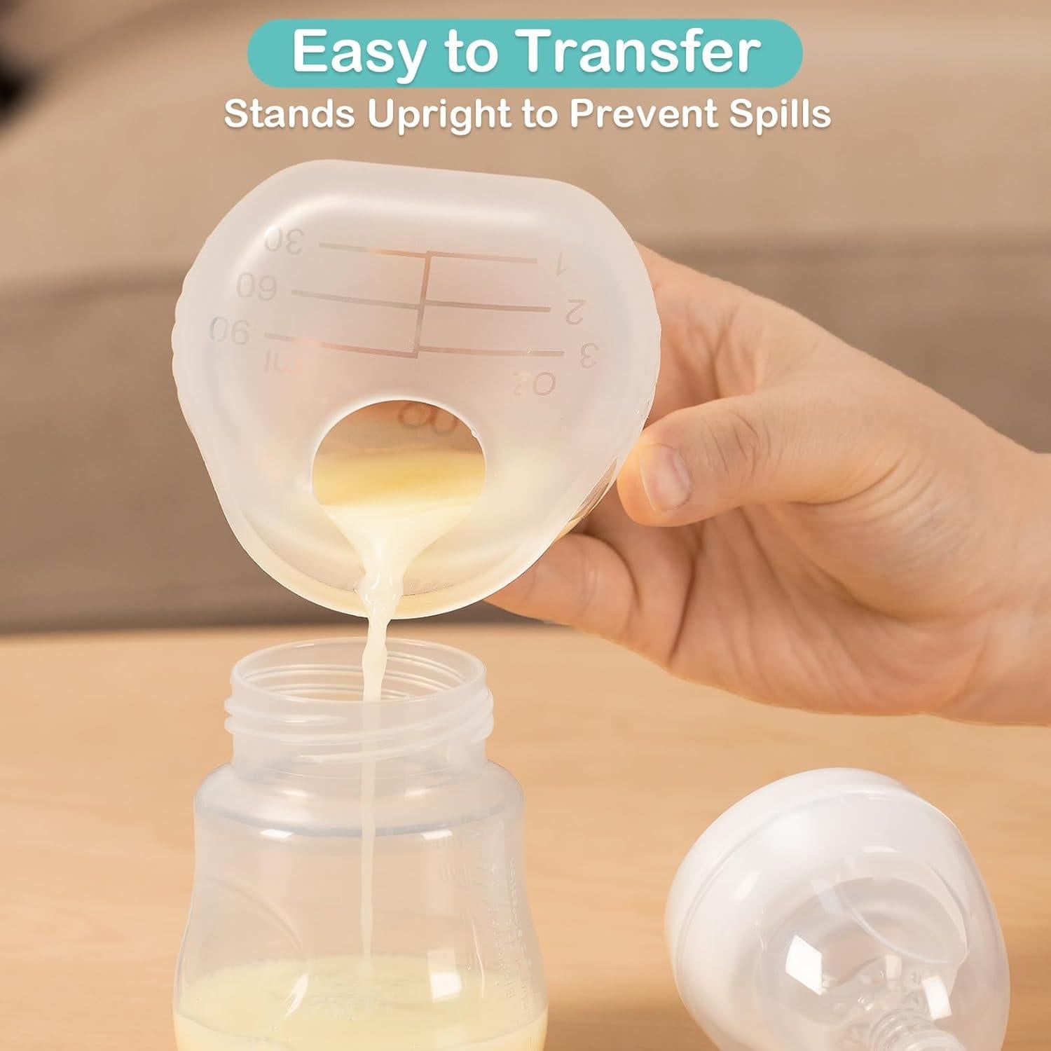 Colector de Leche Materna BumbleBee 90ml Silicona Reutilizable