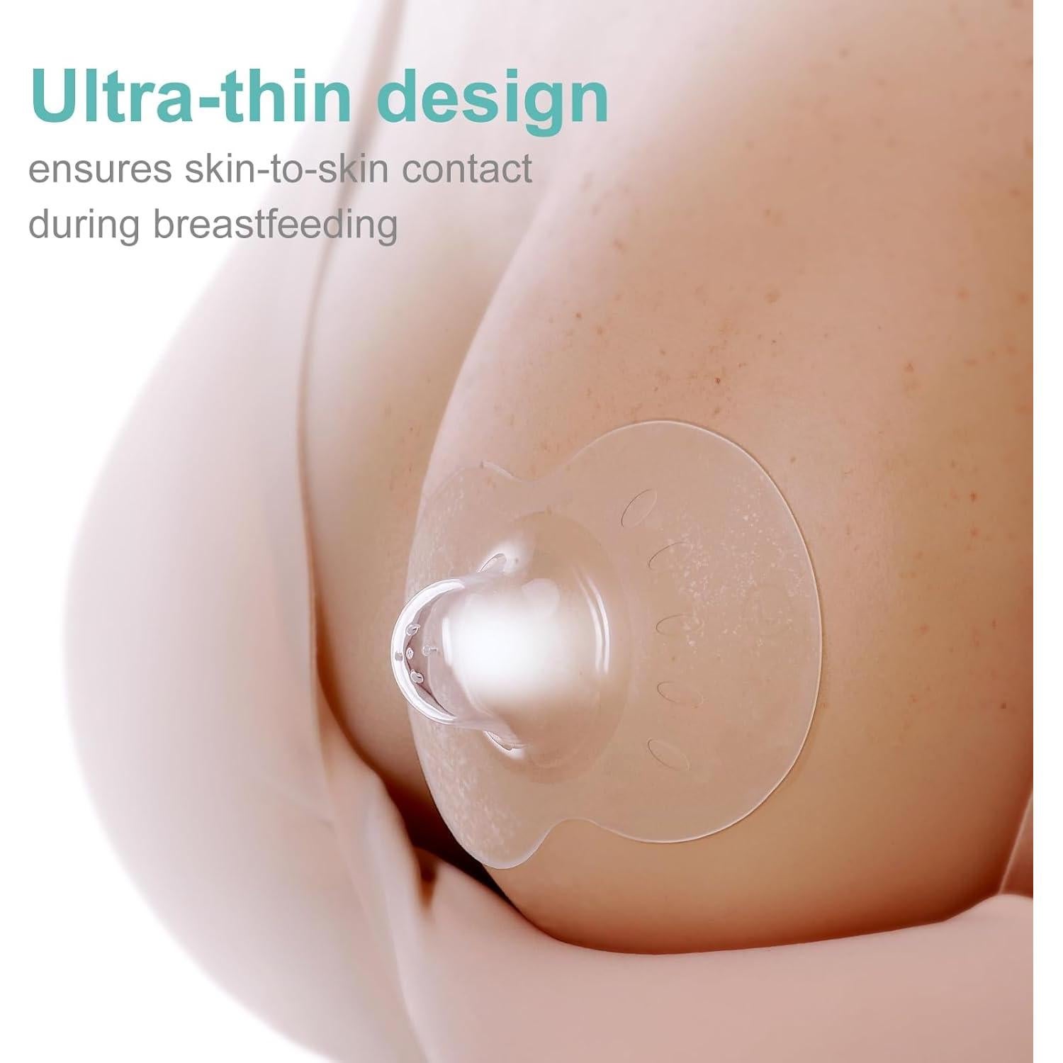 Protectores de Pezón Kencpet 20mm - Silicona Suave para Lactancia