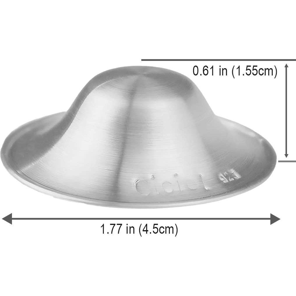 Copas de Lactancia de Plata 925 Ciciel - Protector de Pezón