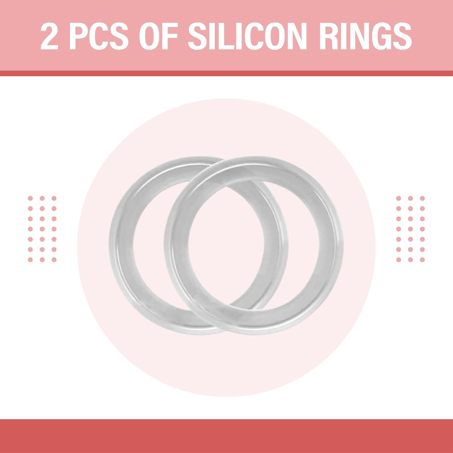 Copas de Lactancia de Plata 999 FIOREN - Protectores de Pezón