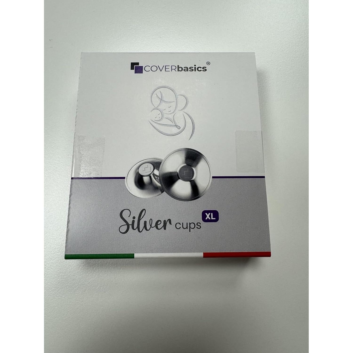 Escudos de Pezón de Plata para Lactancia XL - Protección Sensible