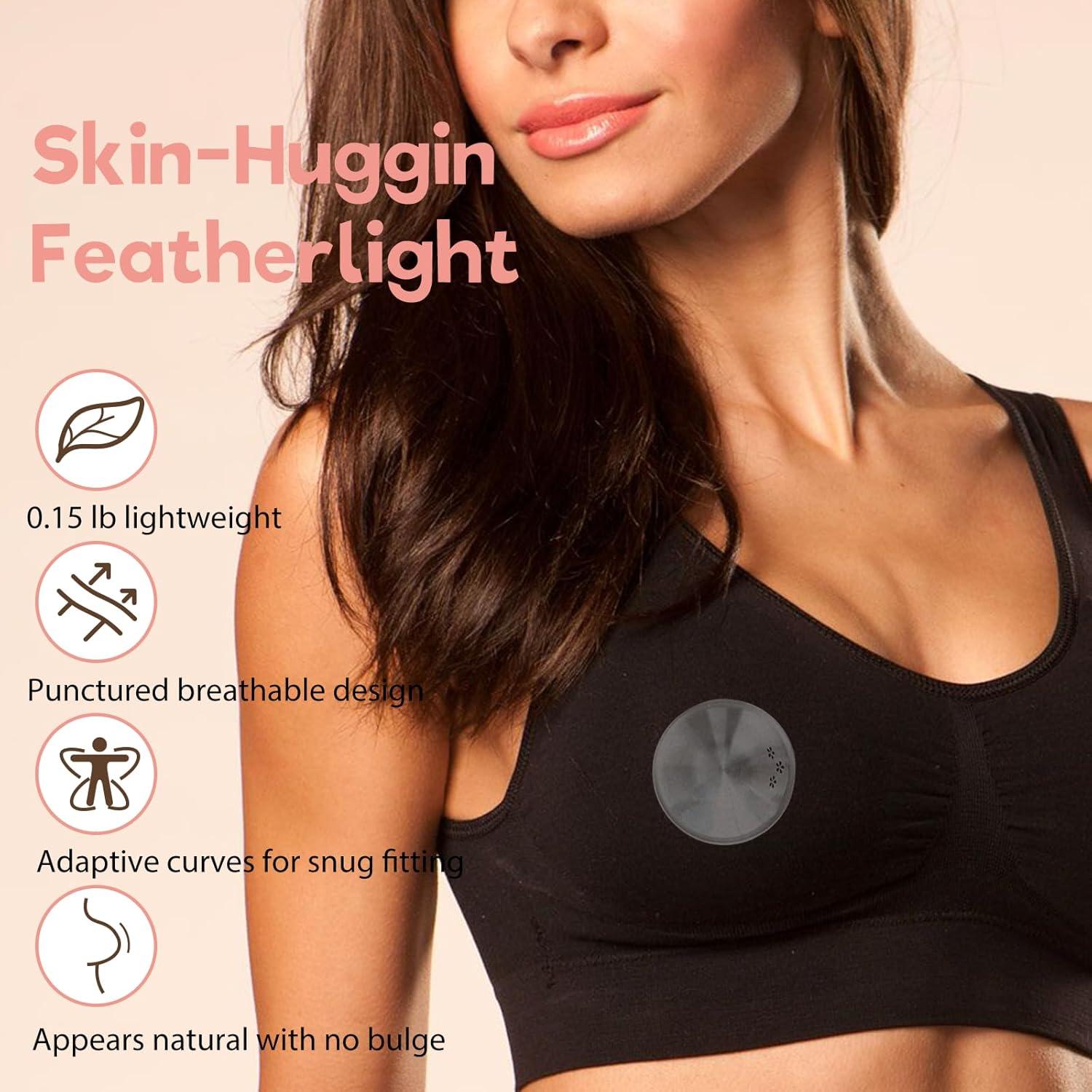 Tazas de enfermería de plata 999 para mamás lactantes X-Large