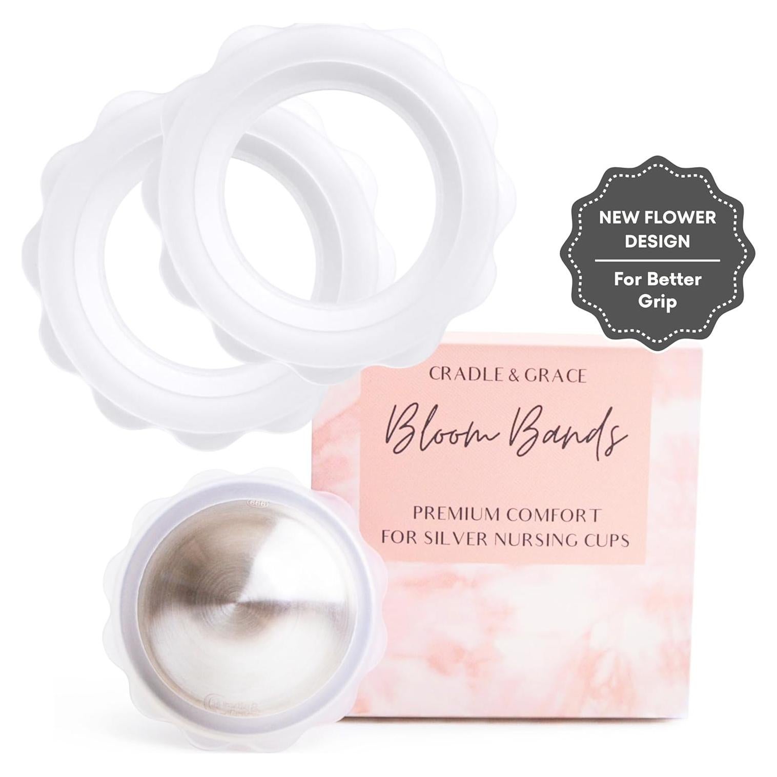 Bandas Bloom Cradle & Grace X-Grande para Lactancia - Silicona Médica
