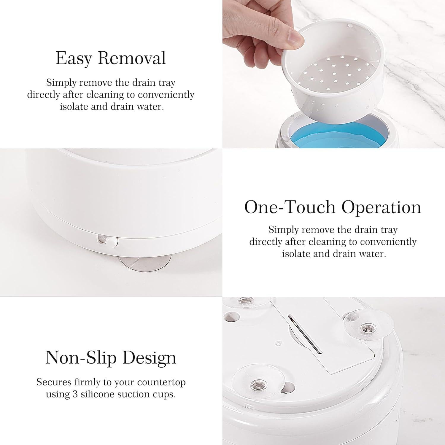 Limpiador de Tazas de Lactancia de Plata Portátil 150ml