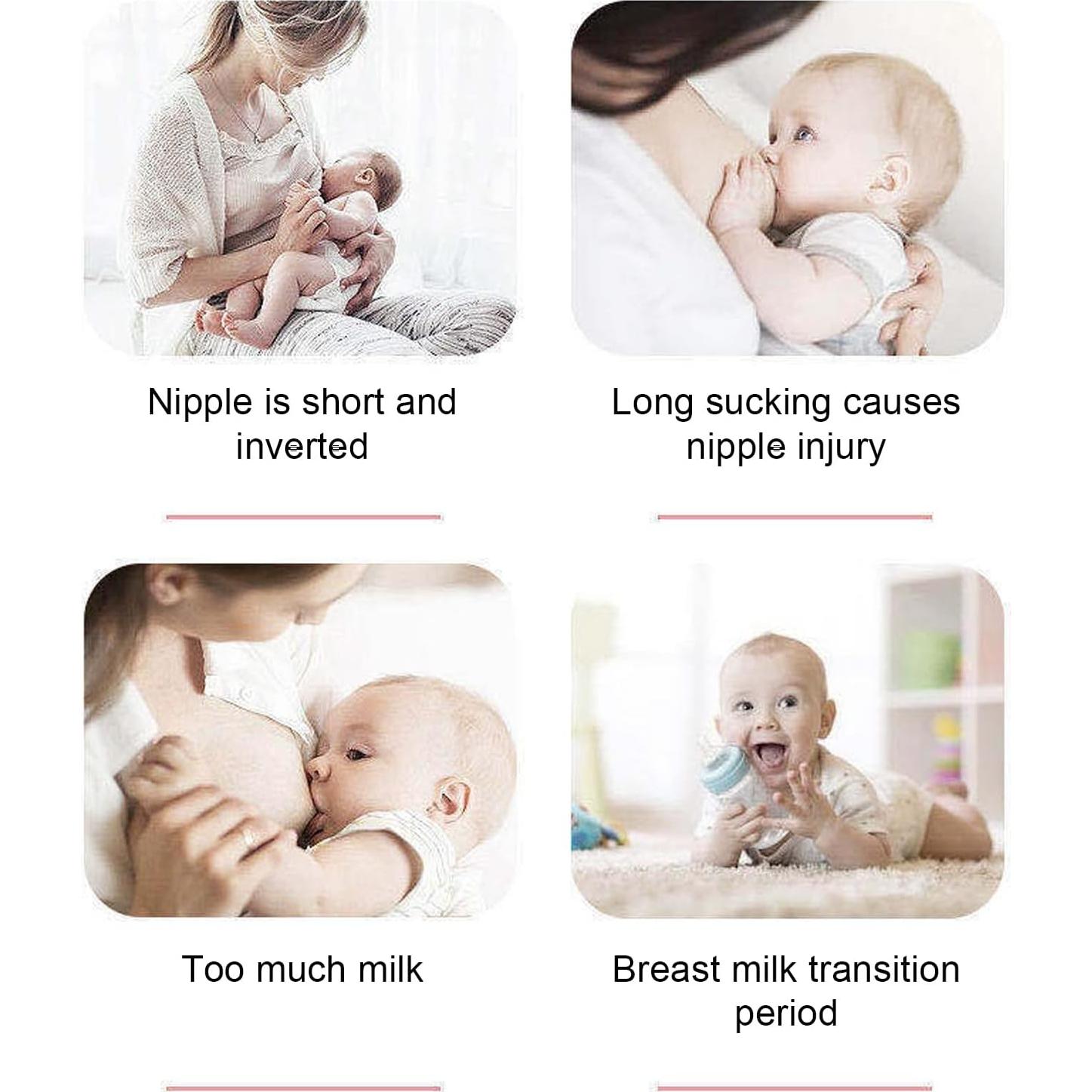 Protectores de Pezón Dioche de Silicona para Lactancia - 2 Piezas