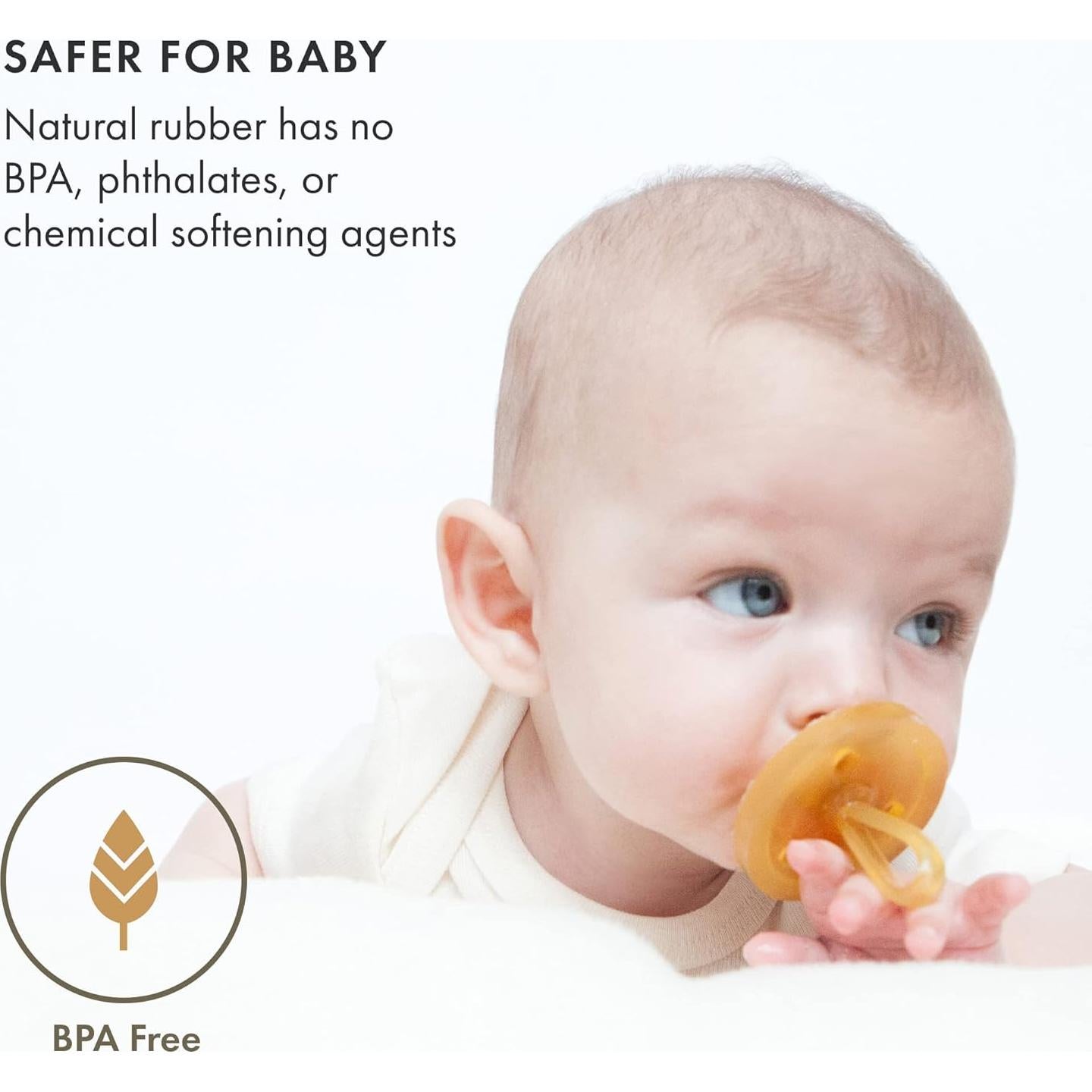 Chupete Natursutten Original 6-12 Meses Caucho Natural