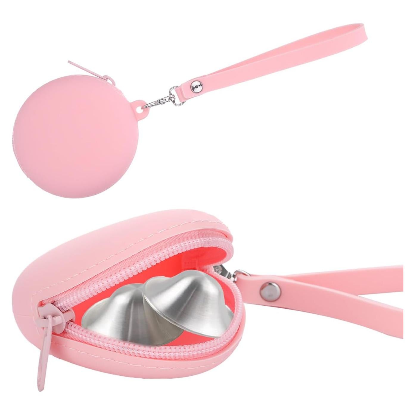 Funda de Silicona para Copas de Lactancia Plateadas 16-28mm