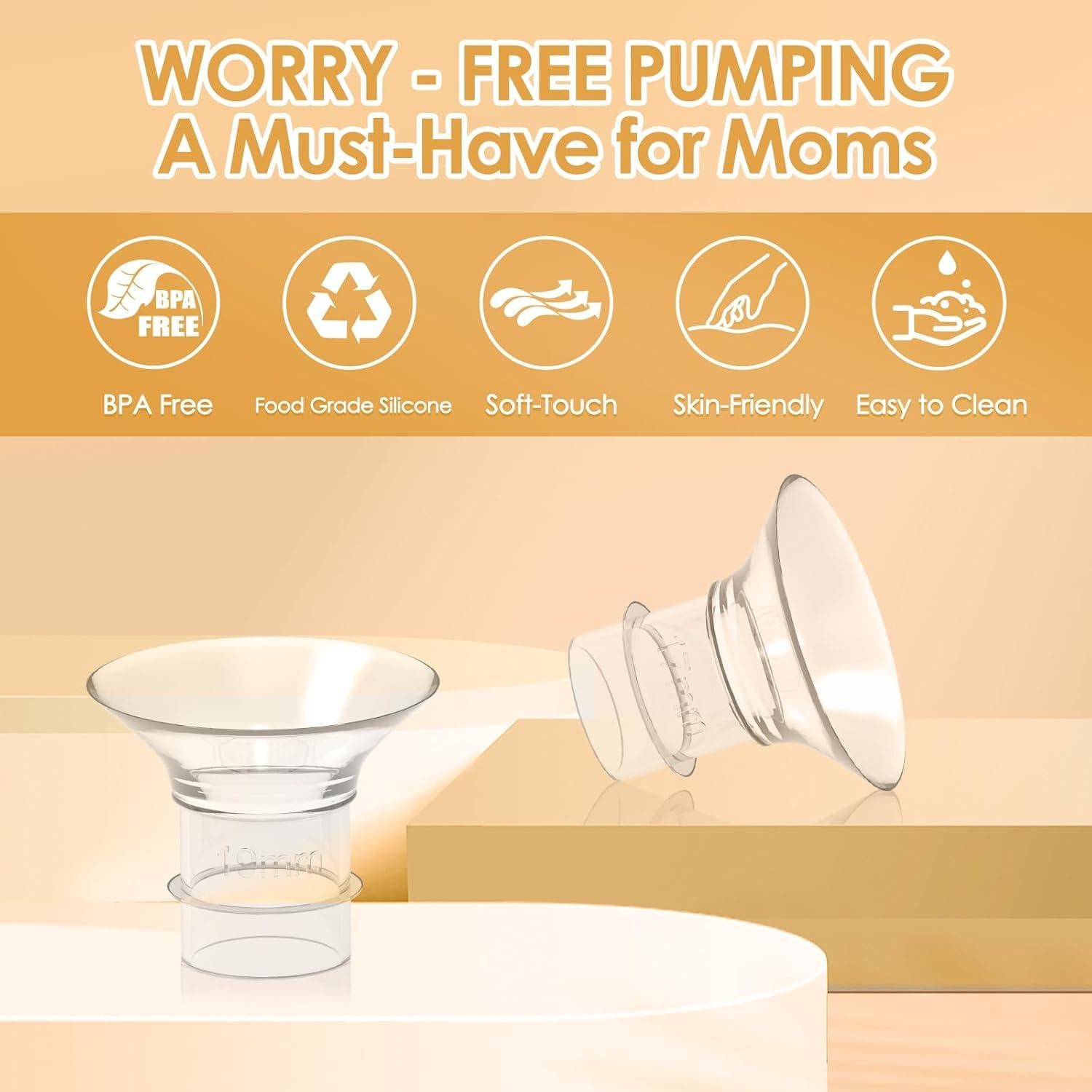 Kit de 10 Insertos de Brida Silicona 13-21mm para Extractor