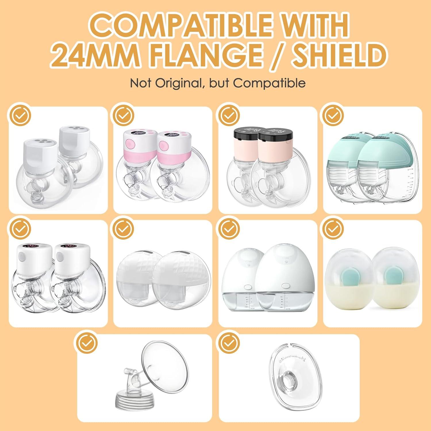 Kit de 10 Insertos de Brida Silicona 13-21mm para Extractor