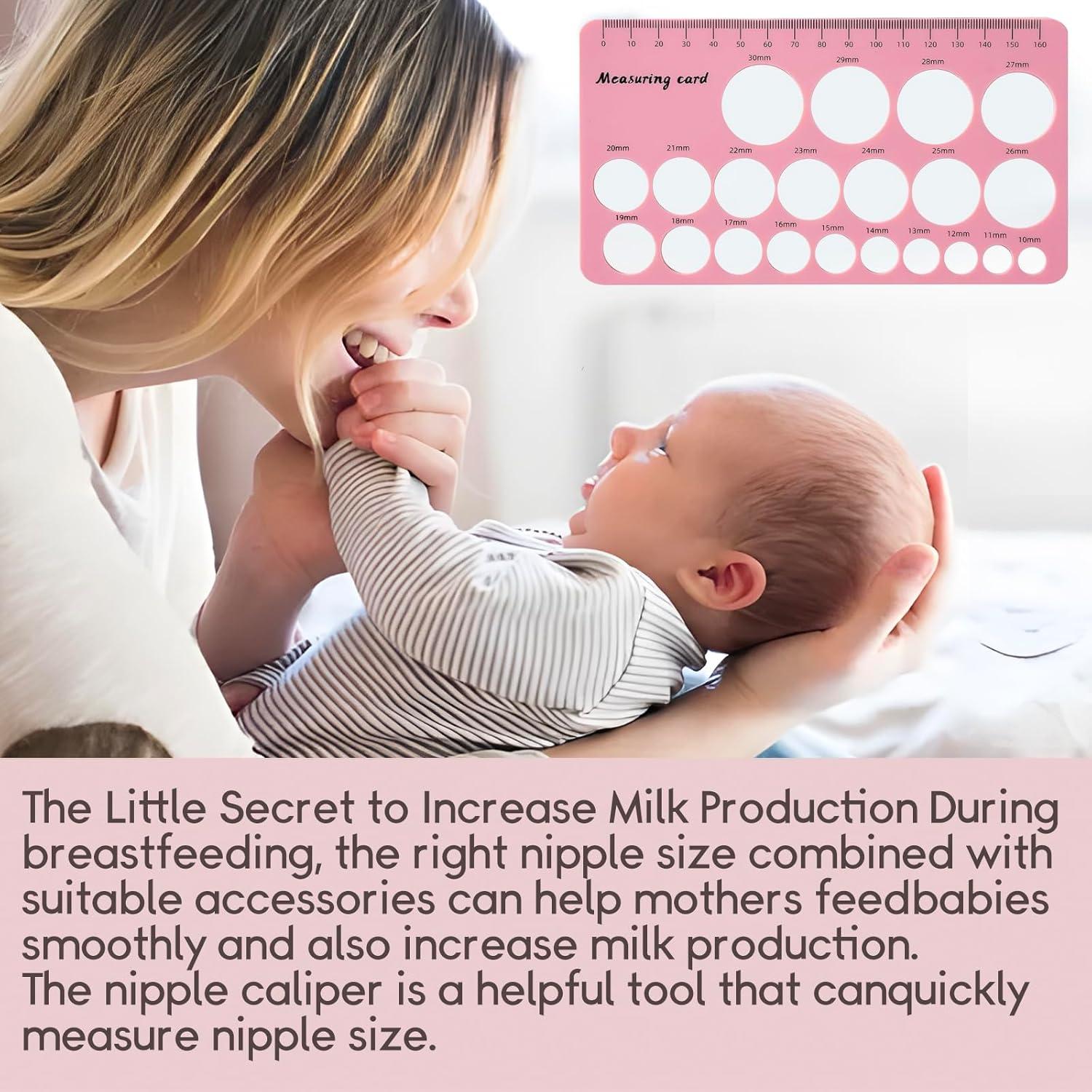 Regla de Medición de Pezón Luxemum - Silicona Suave 11.18cm