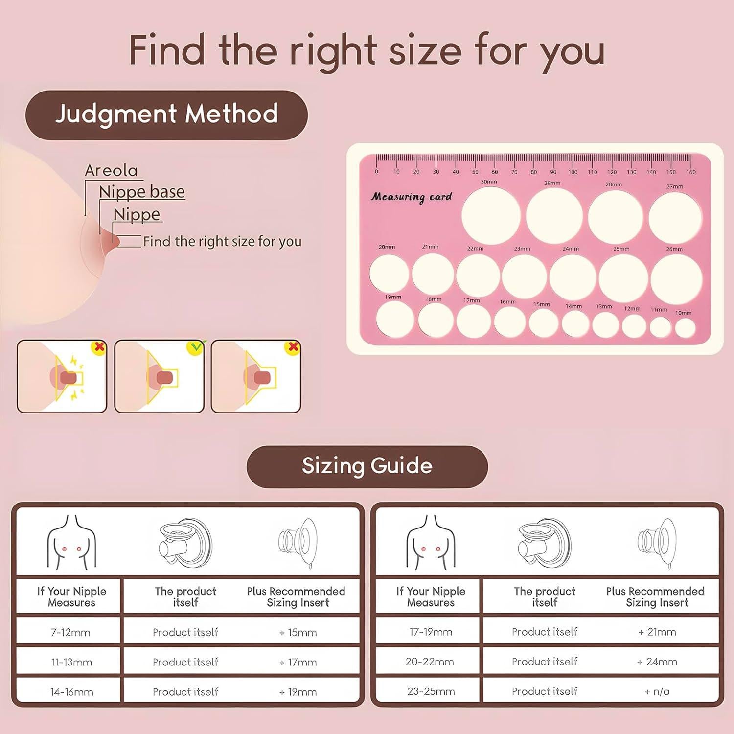 Regla de Medición de Pezón Luxemum - Silicona Suave 11.18cm