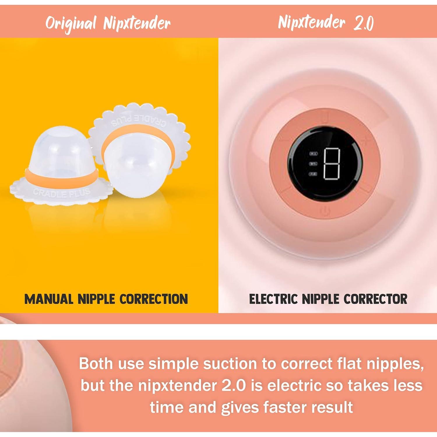 Corrector de pezón invertido Cradle Plus - Extractor eléctrico