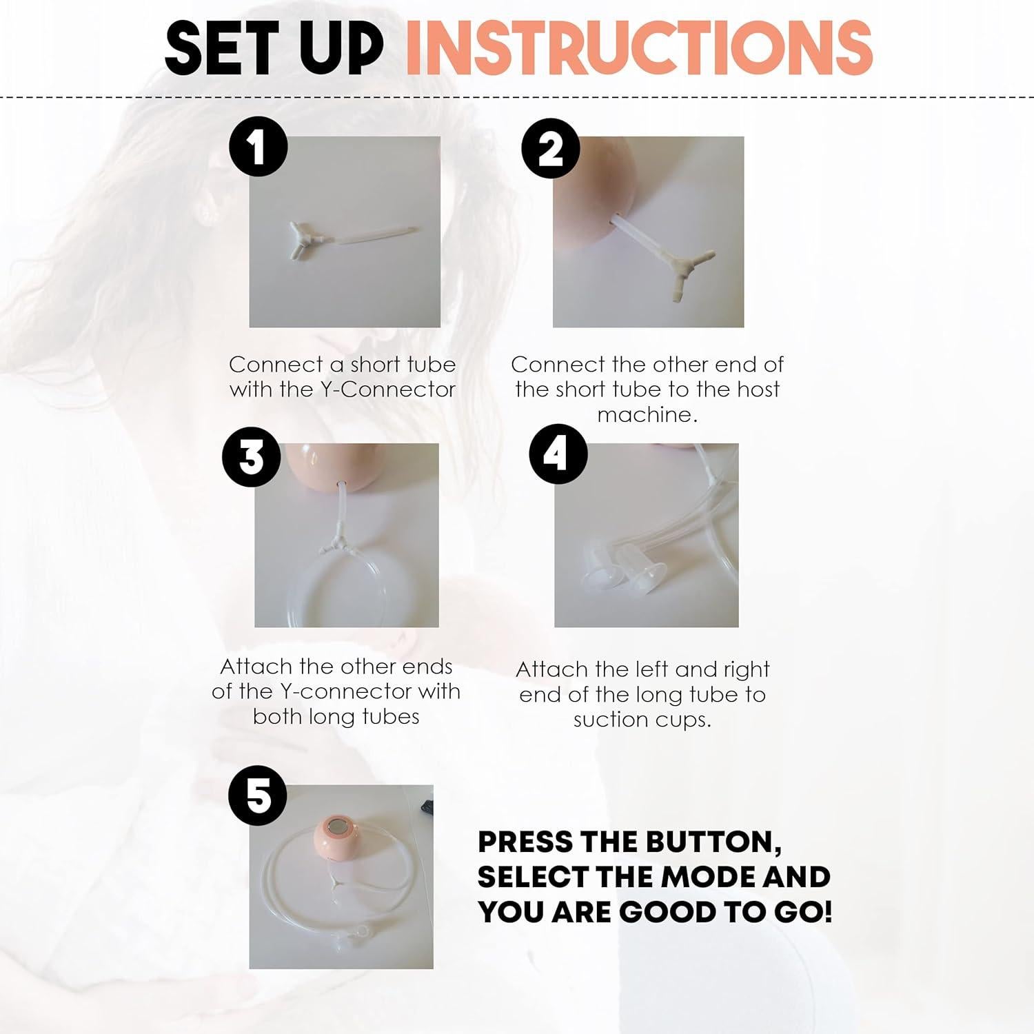 Corrector de pezón invertido Cradle Plus - Extractor eléctrico