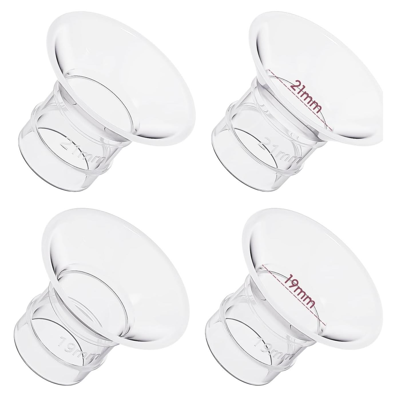 Insertos de Brida de Silicona B&H 19/21mm para Bombas 24mm