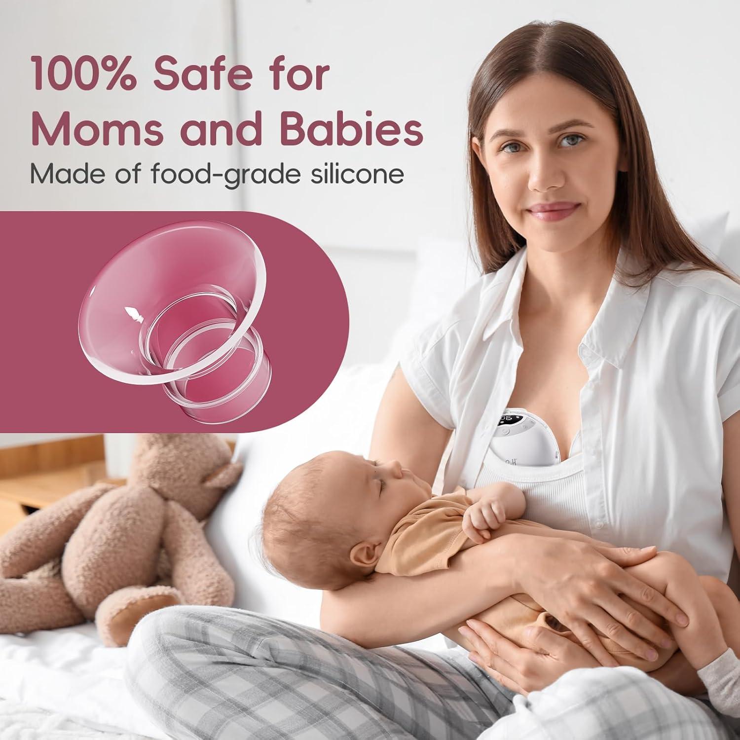 Insertos de Brida de Silicona B&H 19/21mm para Bombas 24mm