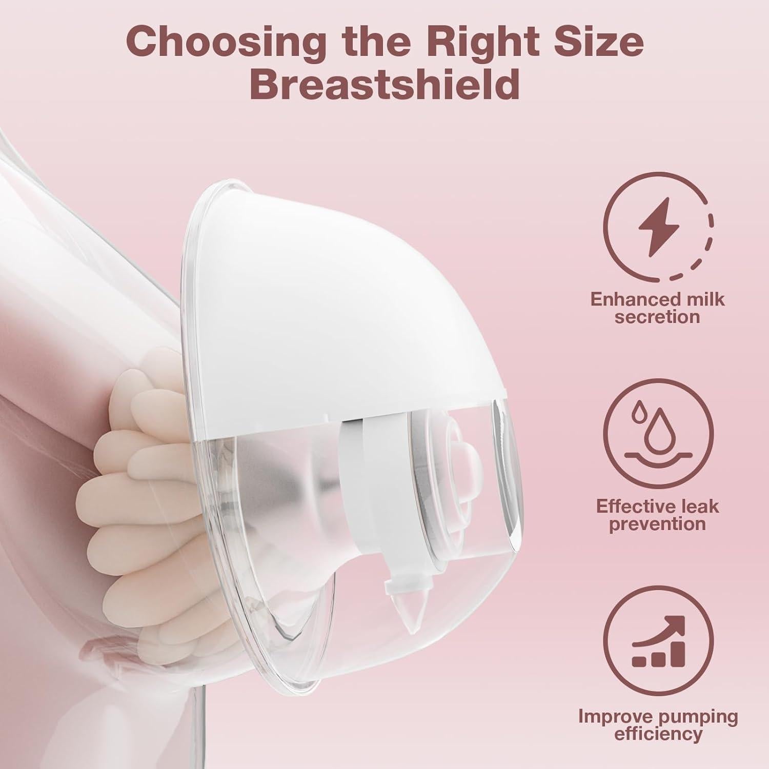 Insertos de Brida 17mm Afontoto para Extractor de Leche M5 - 8PCS