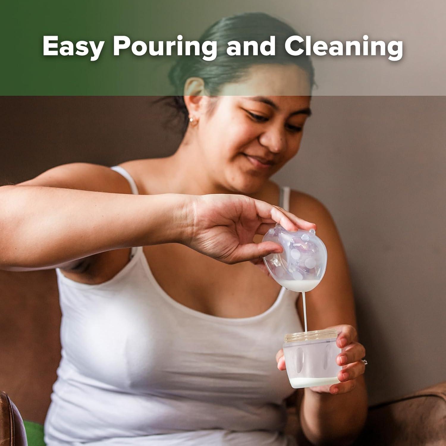 Colector de Leche Materna Haakaa Ladybug 40ml 2pcs - Silicona Suave