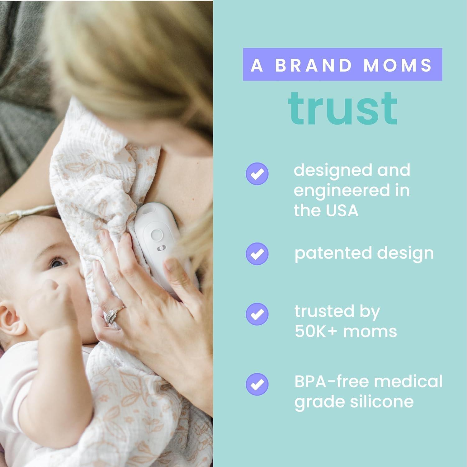 Masajeador de Lactancia Calentado LaVie 2-en-1, Paquete de 2