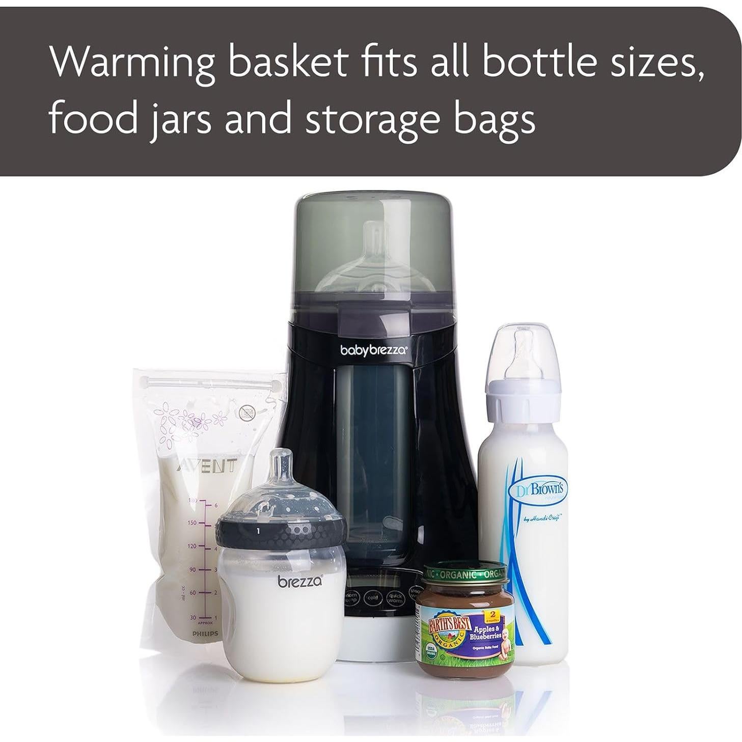 Calentador de Biberones Baby Brezza Fast - 200W, 9oz, 2 Modos